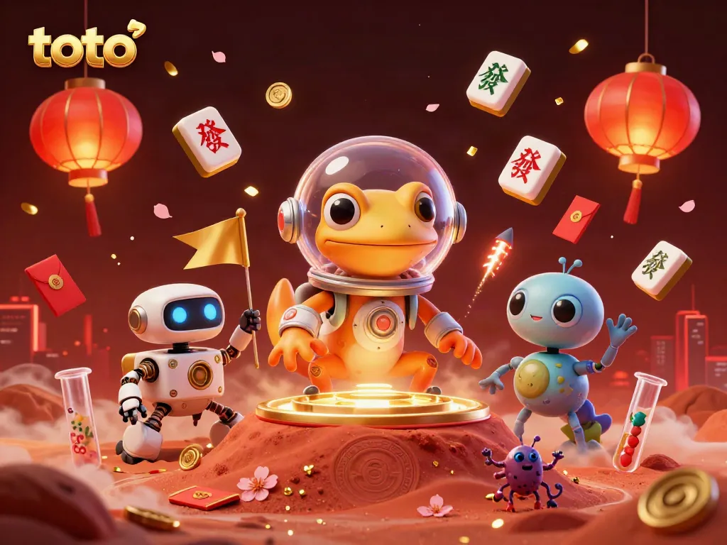 Engage with the thrilling Martian casino experience featuring the dynamic characters with the keyword toto.