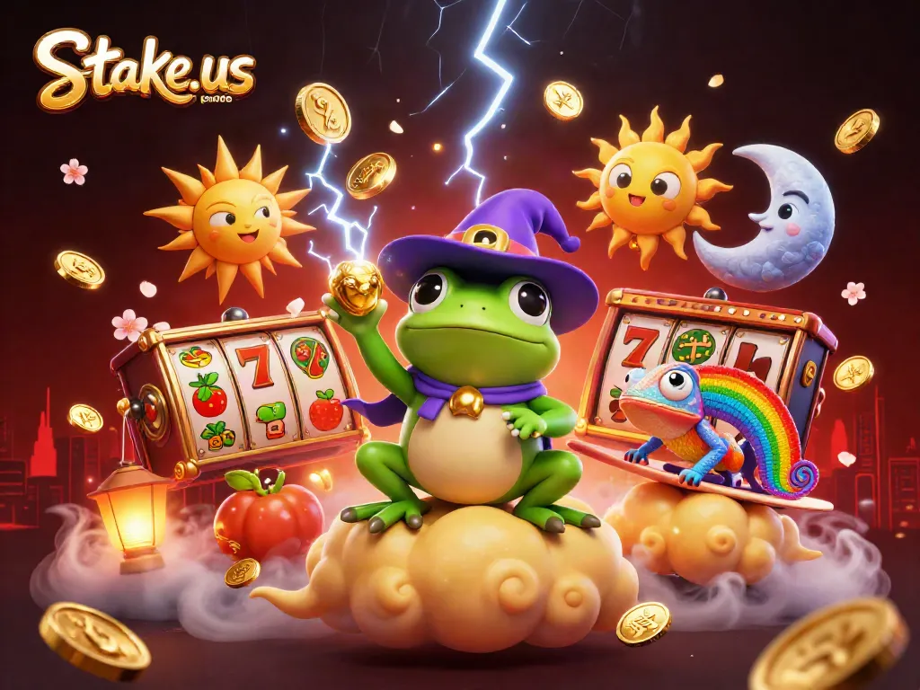 Engage with the exciting realm of stake.us promo code offers and golden rewards in a vibrant casino scene.