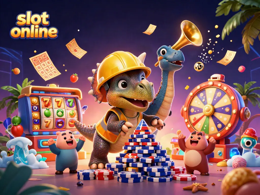 Spin the reels with exciting slot online adventures featuring vibrant characters and dynamic elements.