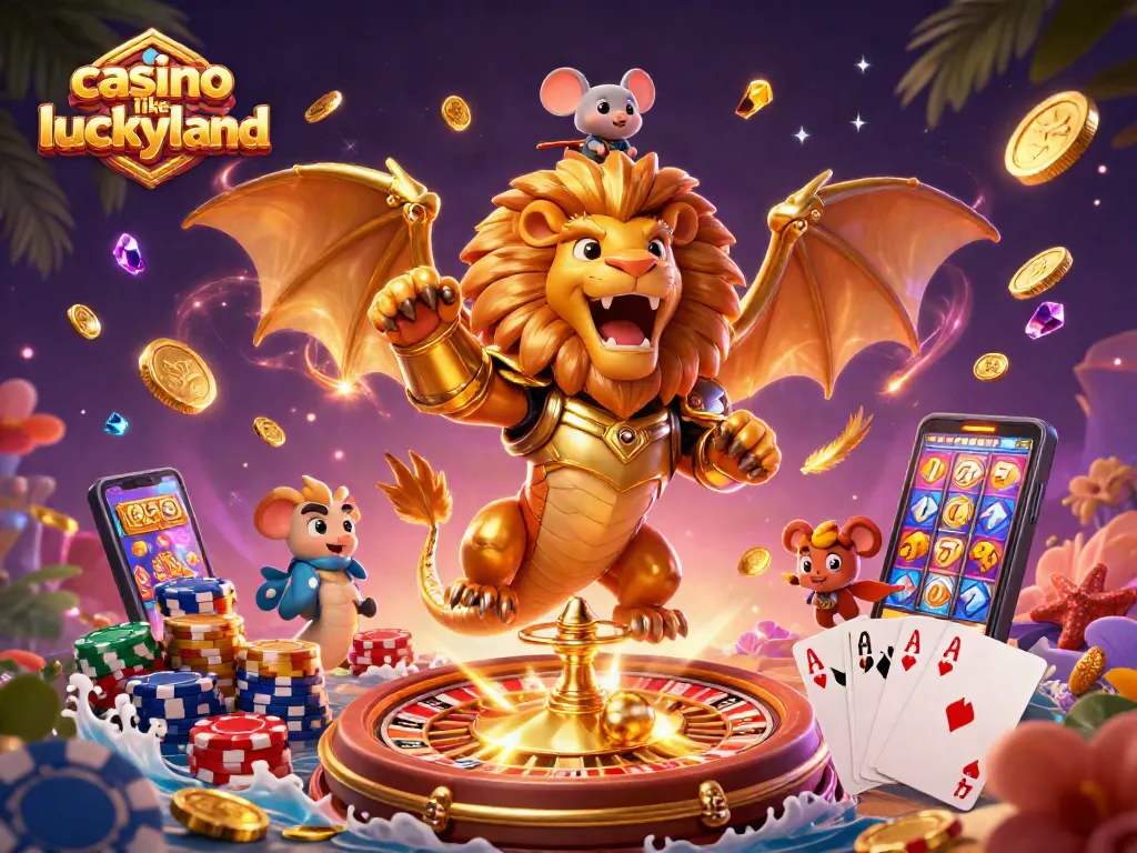 Engage with exciting gameplay at a casino like LuckyLand with thrilling slots and dramatic casino action.
