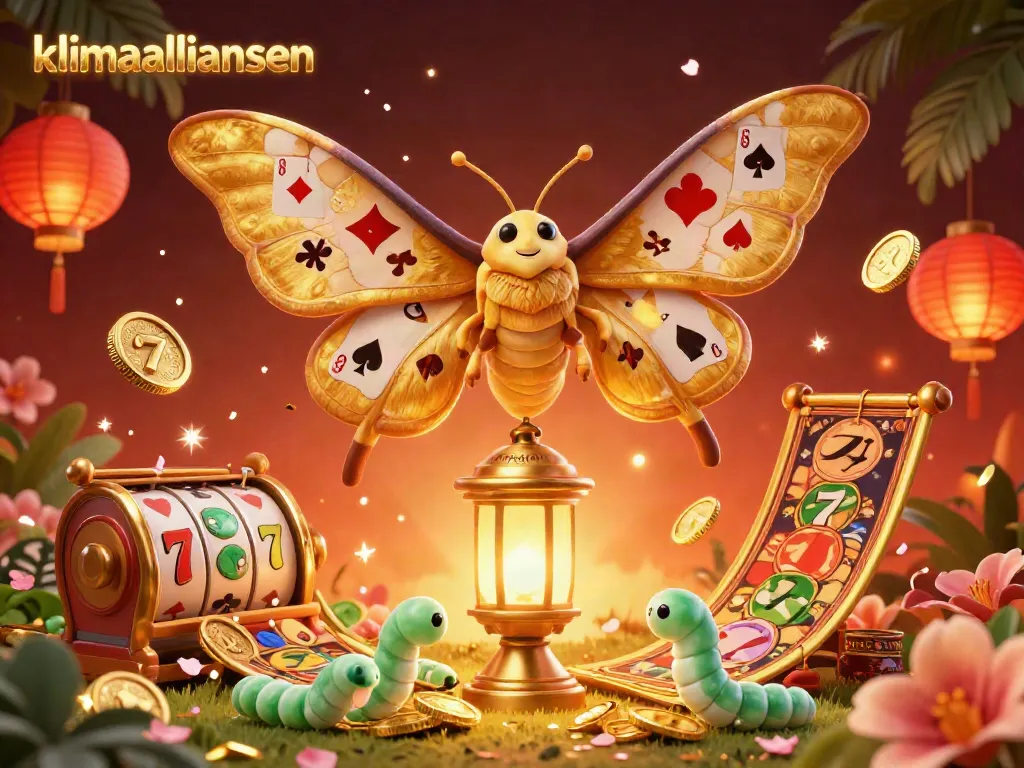 Engage in exciting casino games with klimaalliansen, featuring golden wings of luck and dynamic gaming symbols.